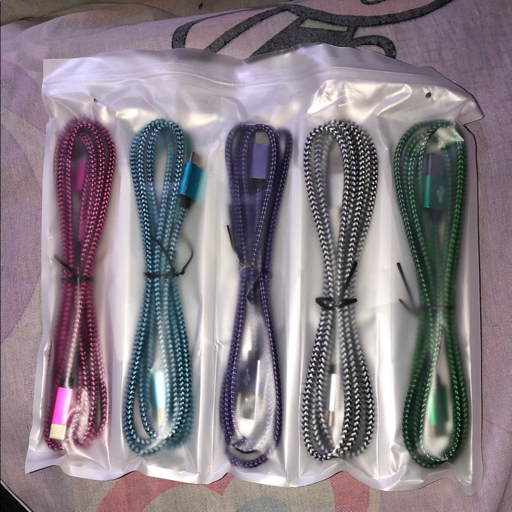 Multi-Color USB Charging Cables Set - Picture 3 of 3